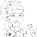 Raskrasil.com-KPop-Demon-Hunters-Coloring-Page-Rumi-2