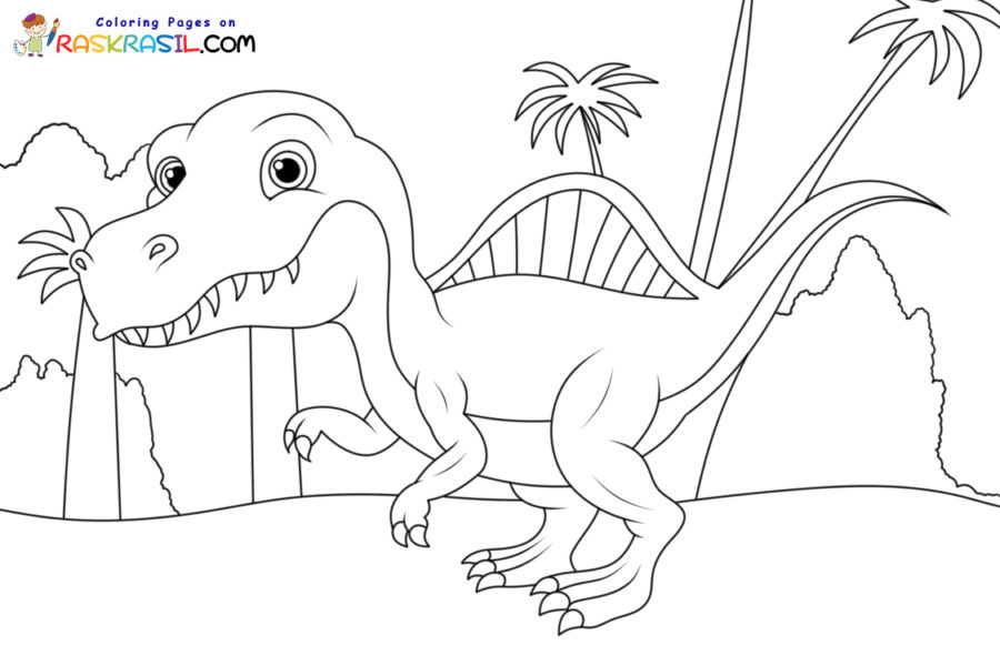 Dinosaurs Coloring Pages | Free Printables
