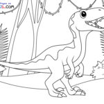 Raskrasil.com-Coloring-Pages-Dinosaurs-Velociraptor