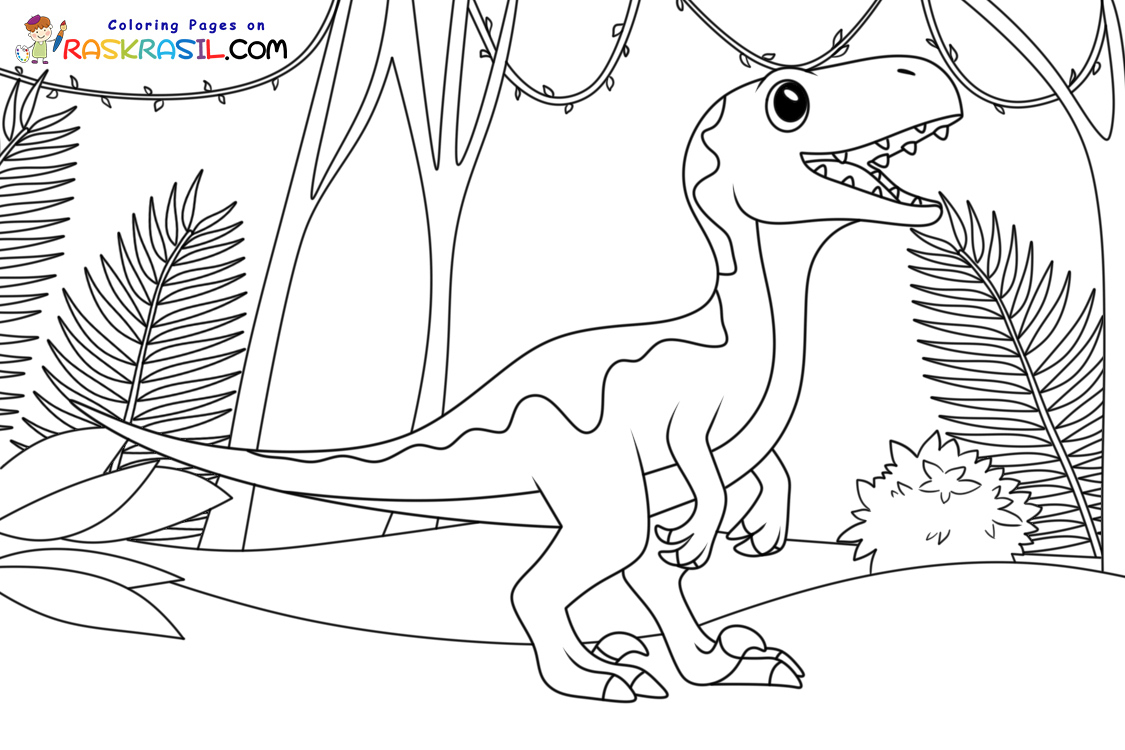 Raskrasil.com-Coloring-Pages-Dinosaurs-Velociraptor