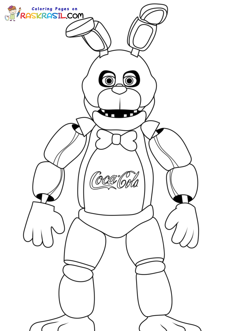 Desenhos de Five Nights at Freddy's para Colorir