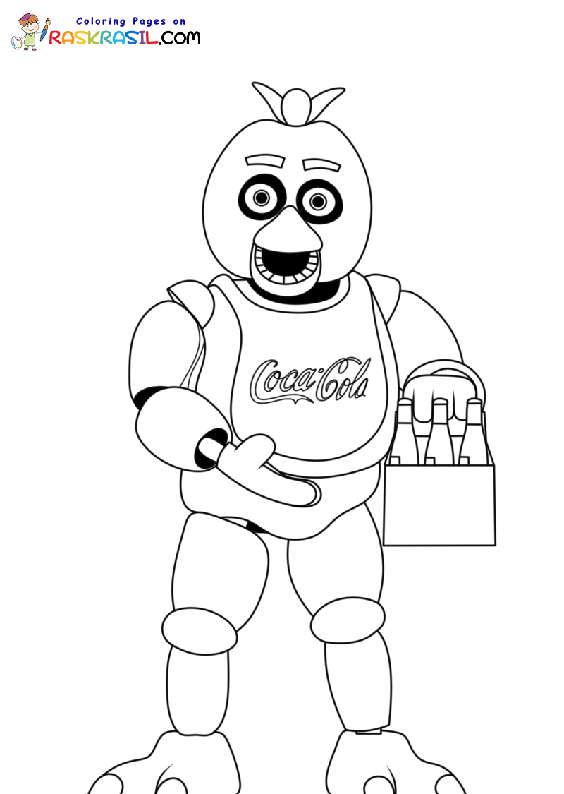 Raskrasil.com-FNAF-AR-Coca-Cola-Animatronics-Chica-Coloring-Page