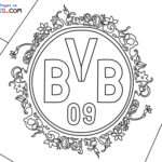 Raskrasil.com-Soccer-Clubs-Crest-Coloring-Pages-BVB-Borussia-Dortmund-1