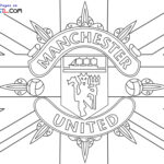 Raskrasil.com-Soccer-Clubs-Crest-Coloring-Pages-Manchester-United-1