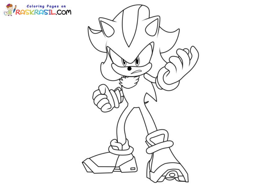 Dibujos de Sonic para Colorear