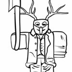 Raskrasil.com-Coloring-Page-99-Nights-in-the-Forest-Juggernaut-Cultist