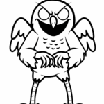 Raskrasil.com-Coloring-Page-99-Nights-in-the-Forest-The-Owl