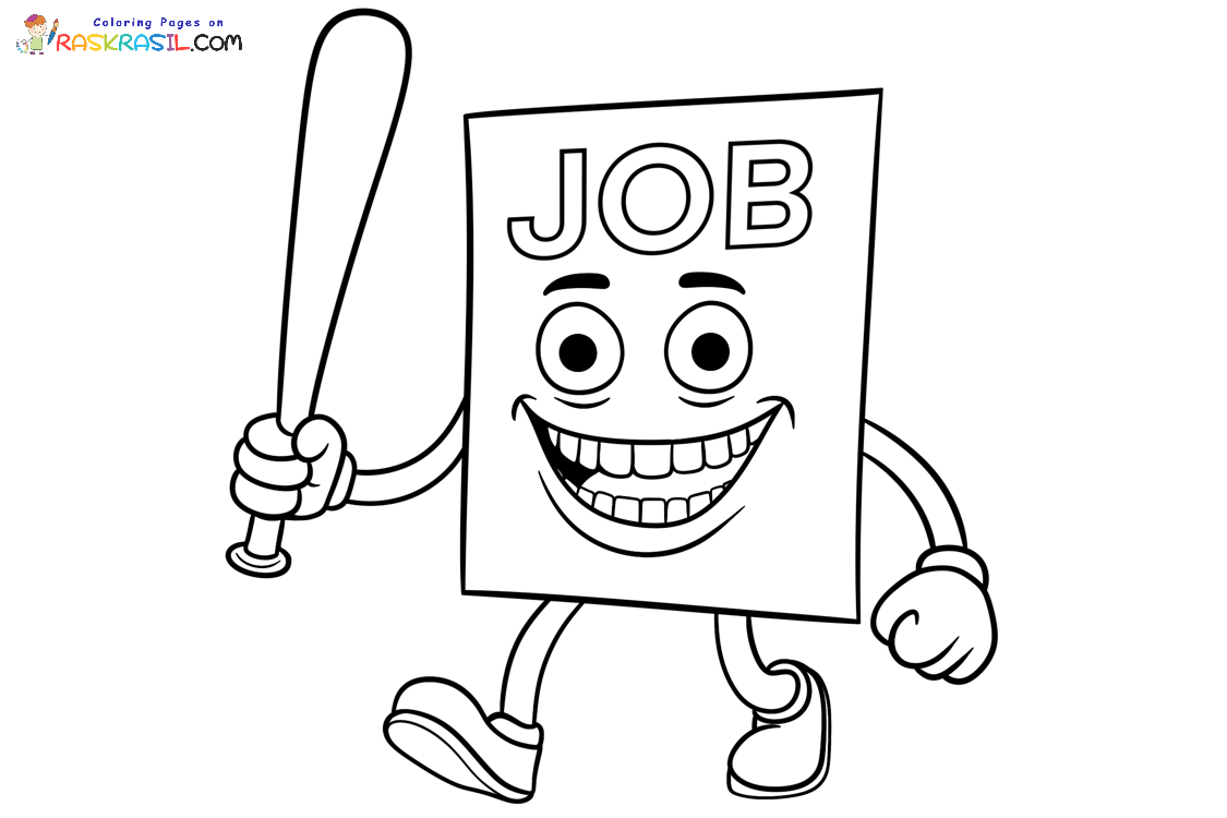 Desenhos de Família Sahur para Colorir