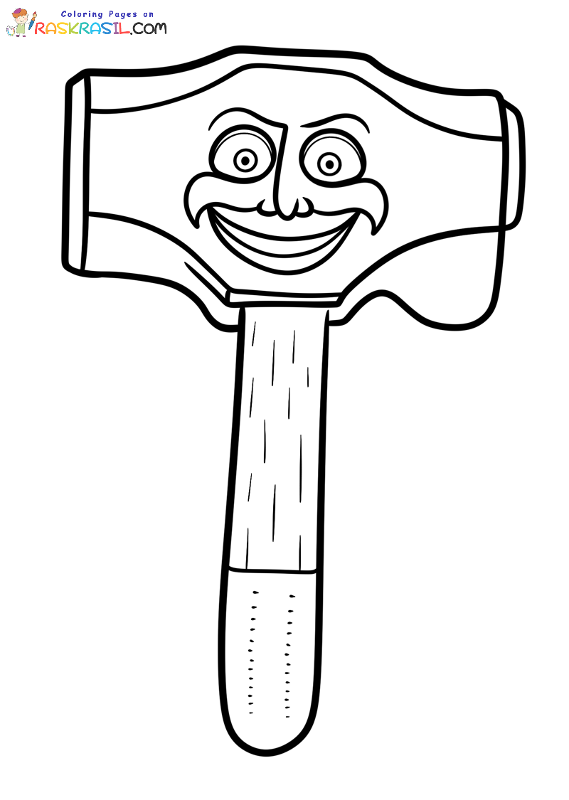 Desenhos de Família Sahur para Colorir