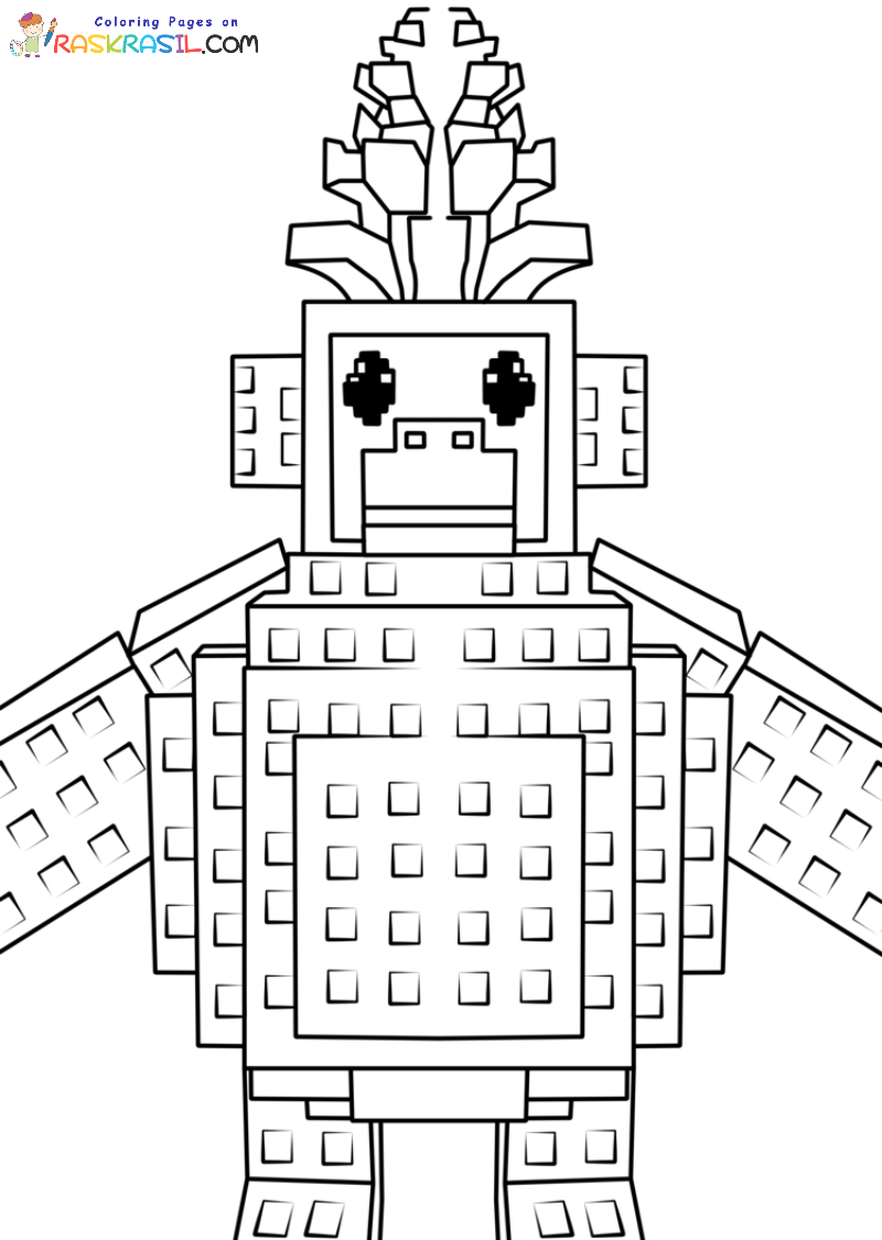 Steal a Brainrot Kleurplaten