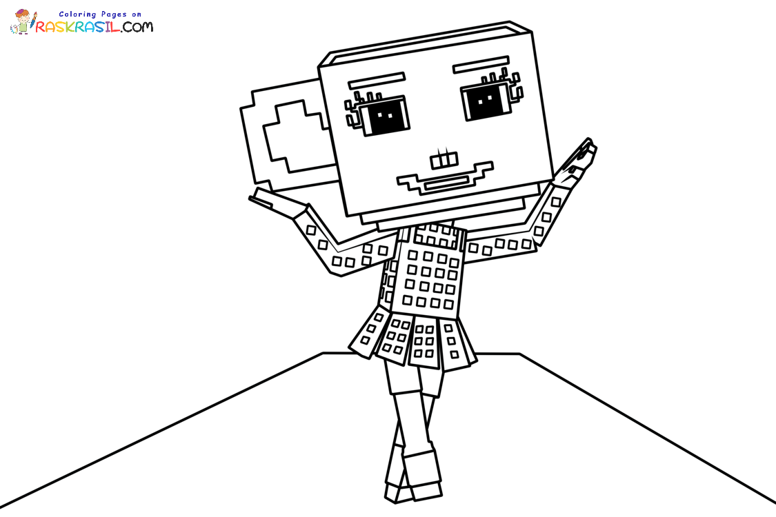 Steal a Brainrot Kleurplaten