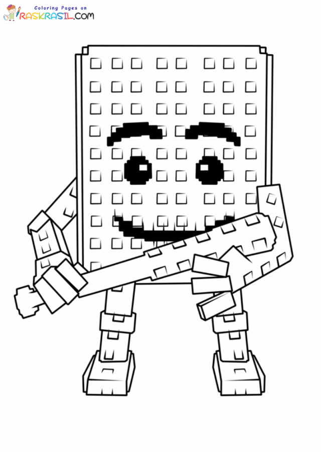 Steal a Brainrot Kleurplaten