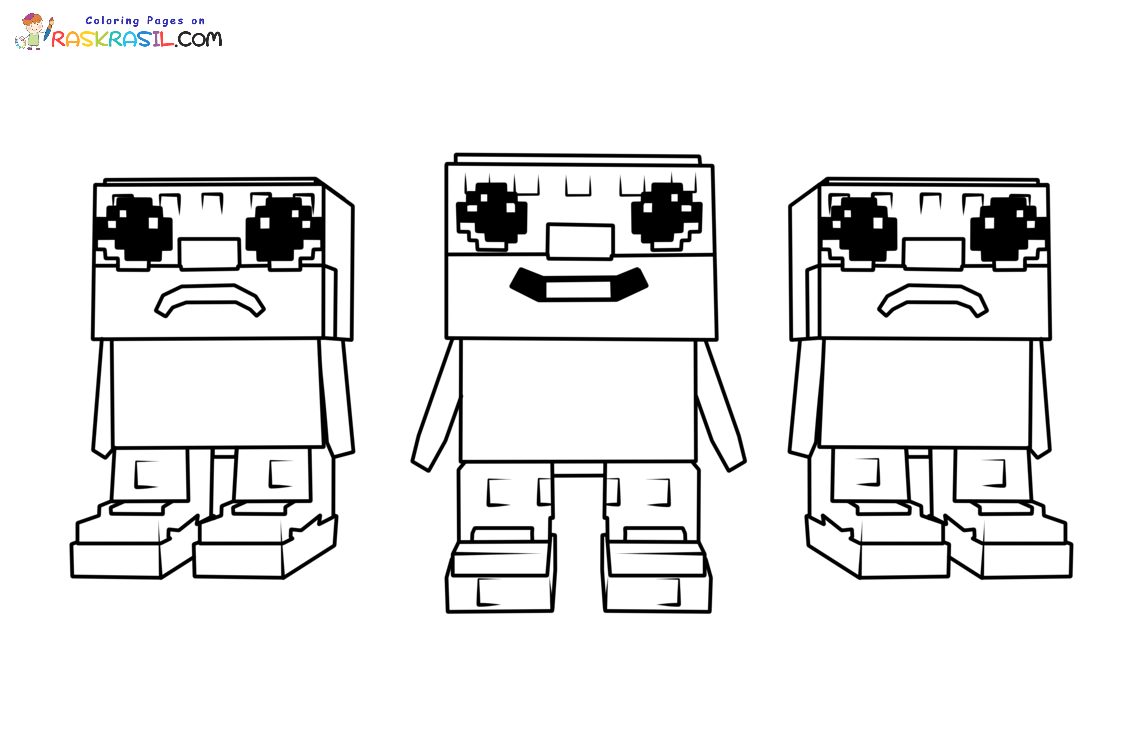 Steal a Brainrot Kleurplaten