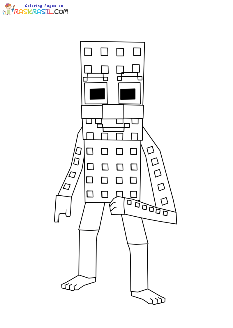 Steal a Brainrot Kleurplaten