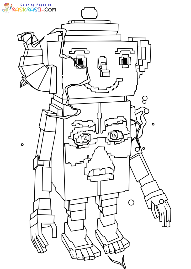 Steal a Brainrot Kleurplaten