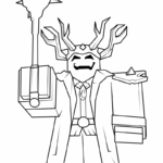 Raskrasil.com-Coloring-Page-99-Nights-in-the-Forest-Cultist-King-1
