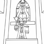 Raskrasil.com-Coloring-Page-99-Nights-in-the-Forest-Cultist-King