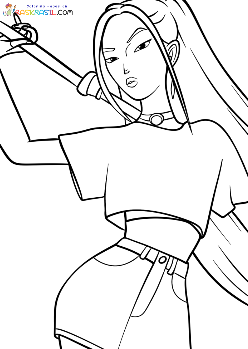 Raskrasil.com-Coloring-Pages-KPop-Demon-Hunters-Mira