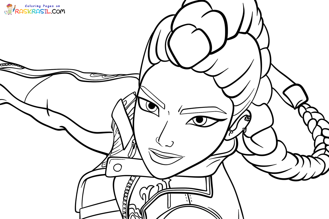 Raskrasil.com-Coloring-Pages-KPop-Demon-Hunters-Rumi-1