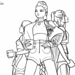Raskrasil.com-Coloring-Pages-KPop-Demon-Hunters-Rumi-Zoey-and-Mira