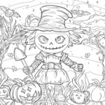 Raskrasil.com-Halloween-Coloring-Pages-for-Adults-Cute-Scary-Scarecrow