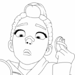 Raskrasil.com-K-Pop-Demon-Hunters-Coloring-Pages-Rumi-2