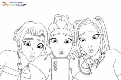 KPop Demon Hunters Coloring Pages | Free Printables