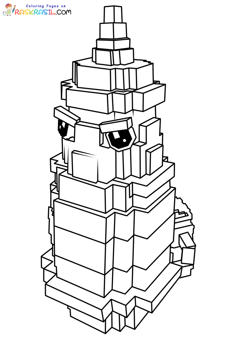 Coloriage Plants Vs Brainrots à imprimer