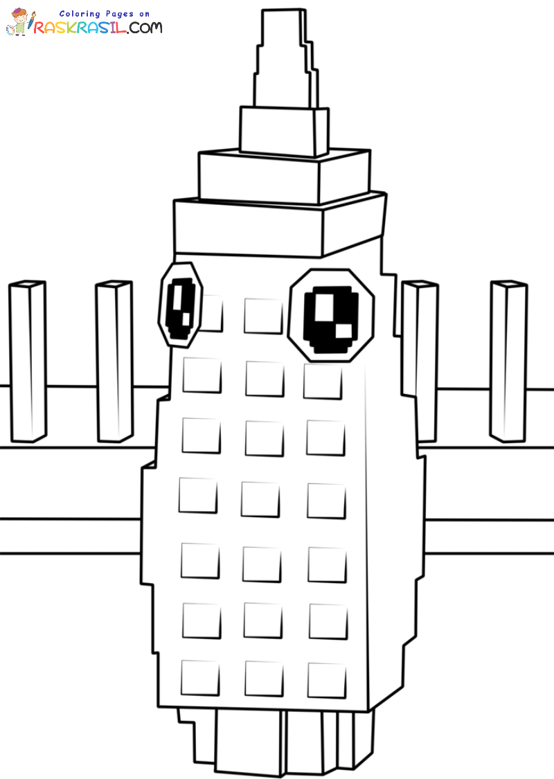 Coloriage Plants Vs Brainrots à imprimer