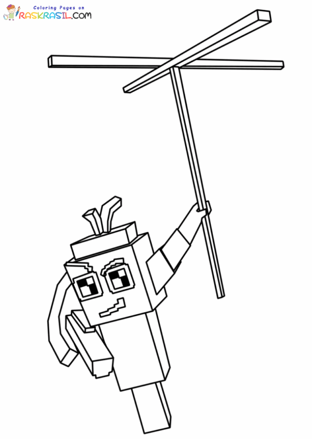 Coloriage Plants Vs Brainrots à imprimer