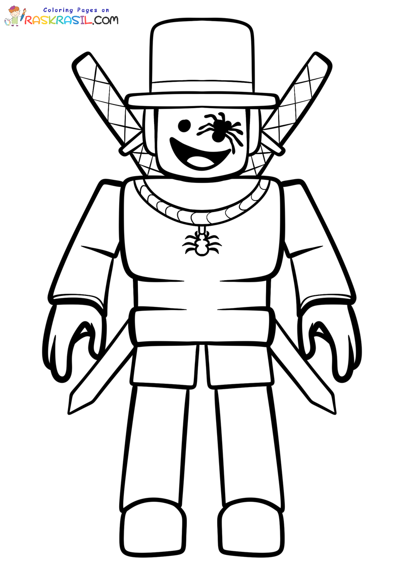 Ausmalbilder SpyderSammy | Malvorlagen zum Ausdrucken