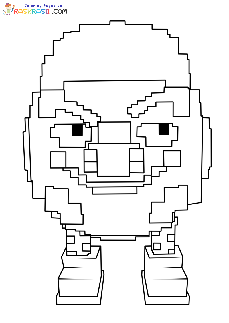 Steal a Brainrot Kleurplaten