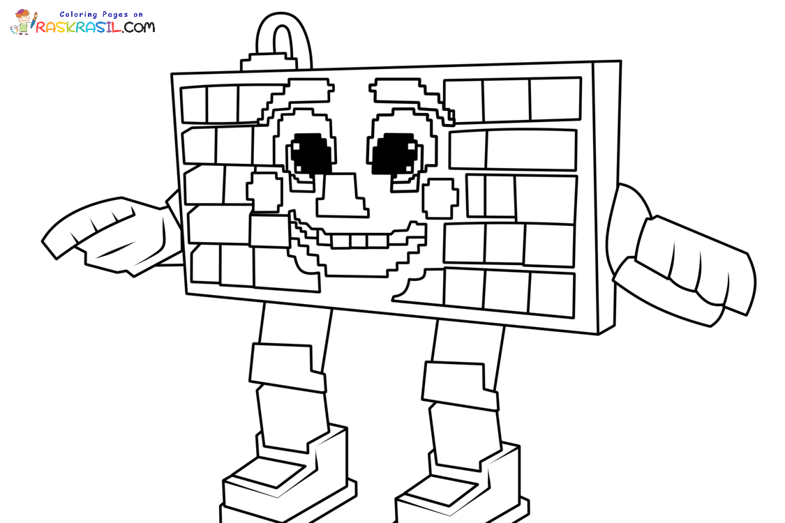 Steal a Brainrot Kleurplaten