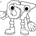 Steal a Brainrot Coloring Pages | Free Printables