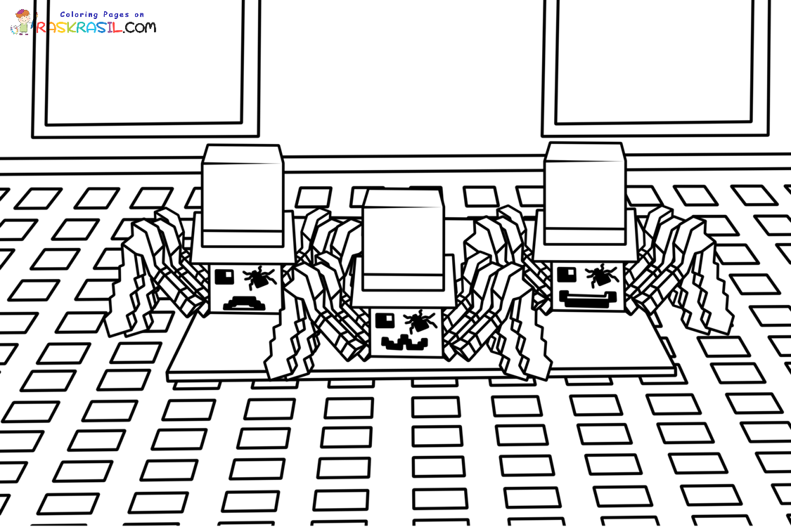 Steal a Brainrot Kleurplaten