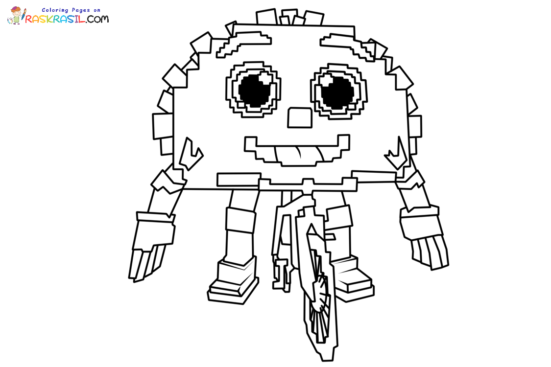 Steal a Brainrot Kleurplaten