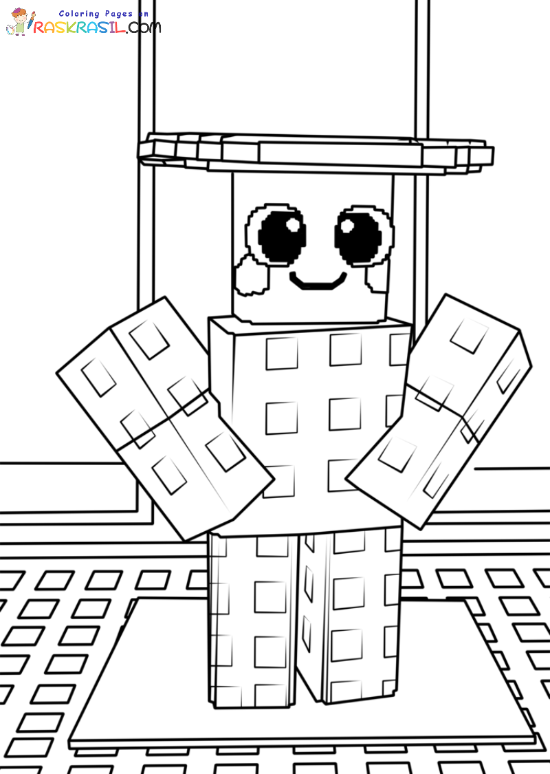 Steal a Brainrot Kleurplaten