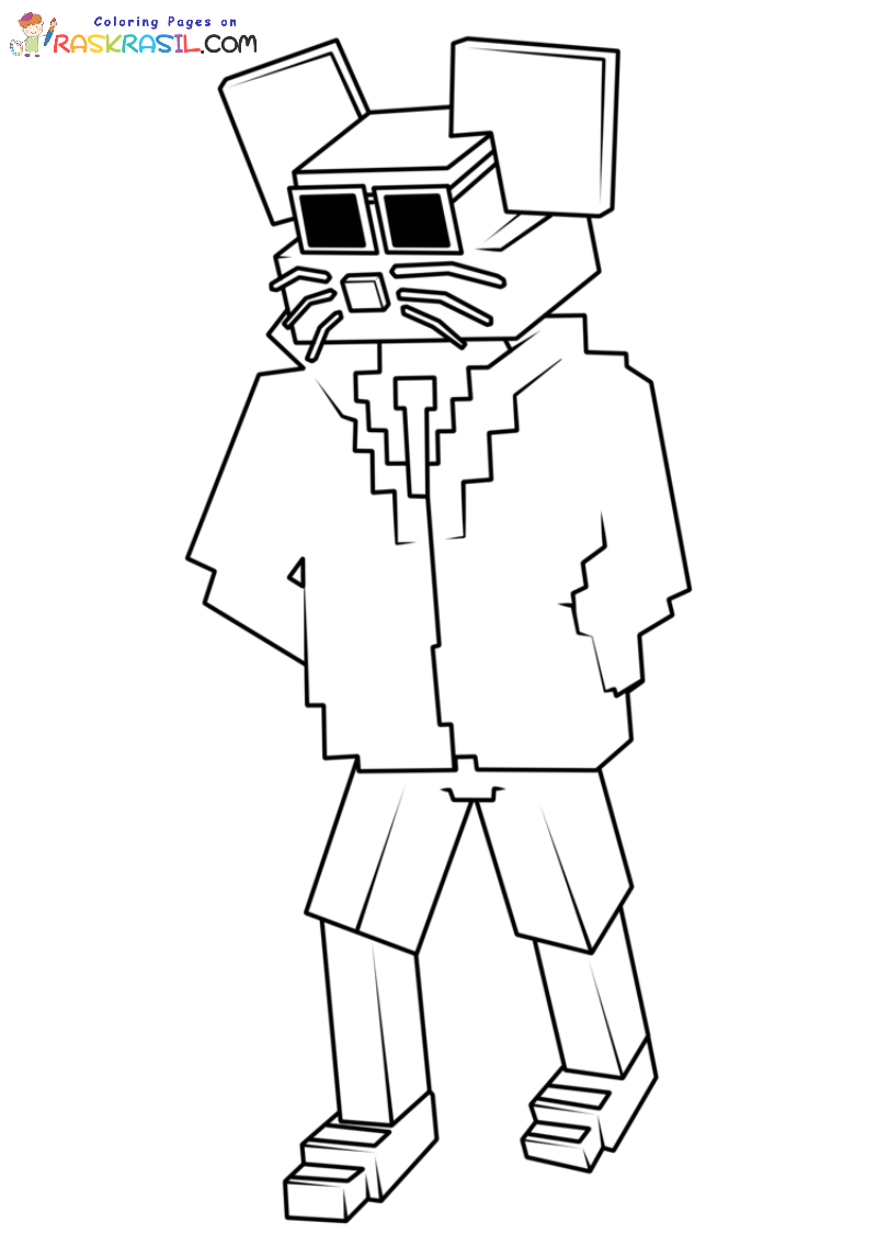 Steal a Brainrot Kleurplaten