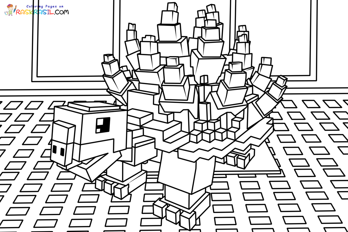 Steal a Brainrot Kleurplaten