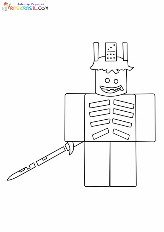 Steal a Brainrot Coloring Pages | Free Printables