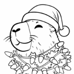 Raskrasil.com-Coloring-Page-of-Capybara-Light-Bulbs