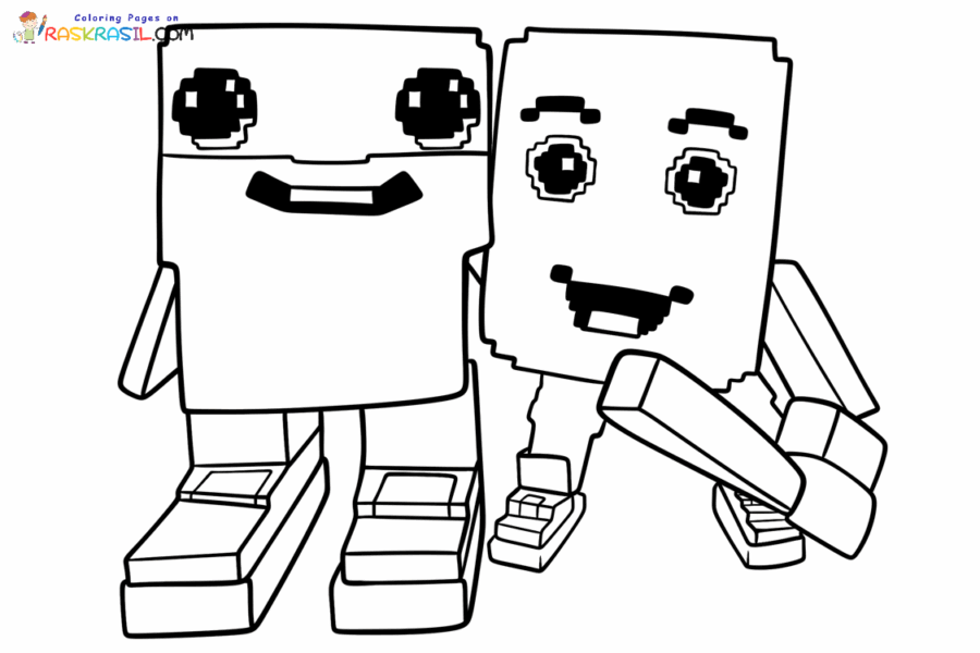 Steal a Brainrot Coloring Pages | Free Printables