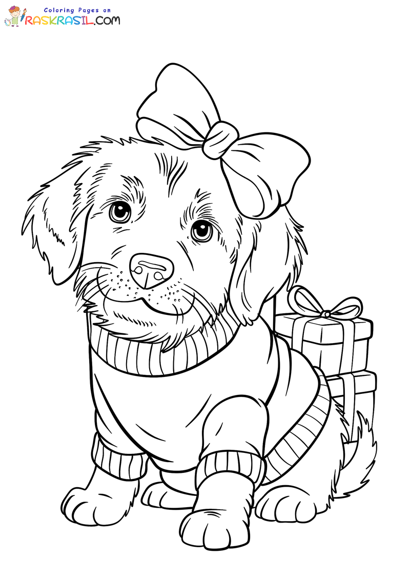 Raskrasil.com-Christmas-Puppy-Coloring-Page-3
