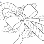 Raskrasil.com-Coloring-Page-Candy-Cane-Wrapped-in-a-Bow