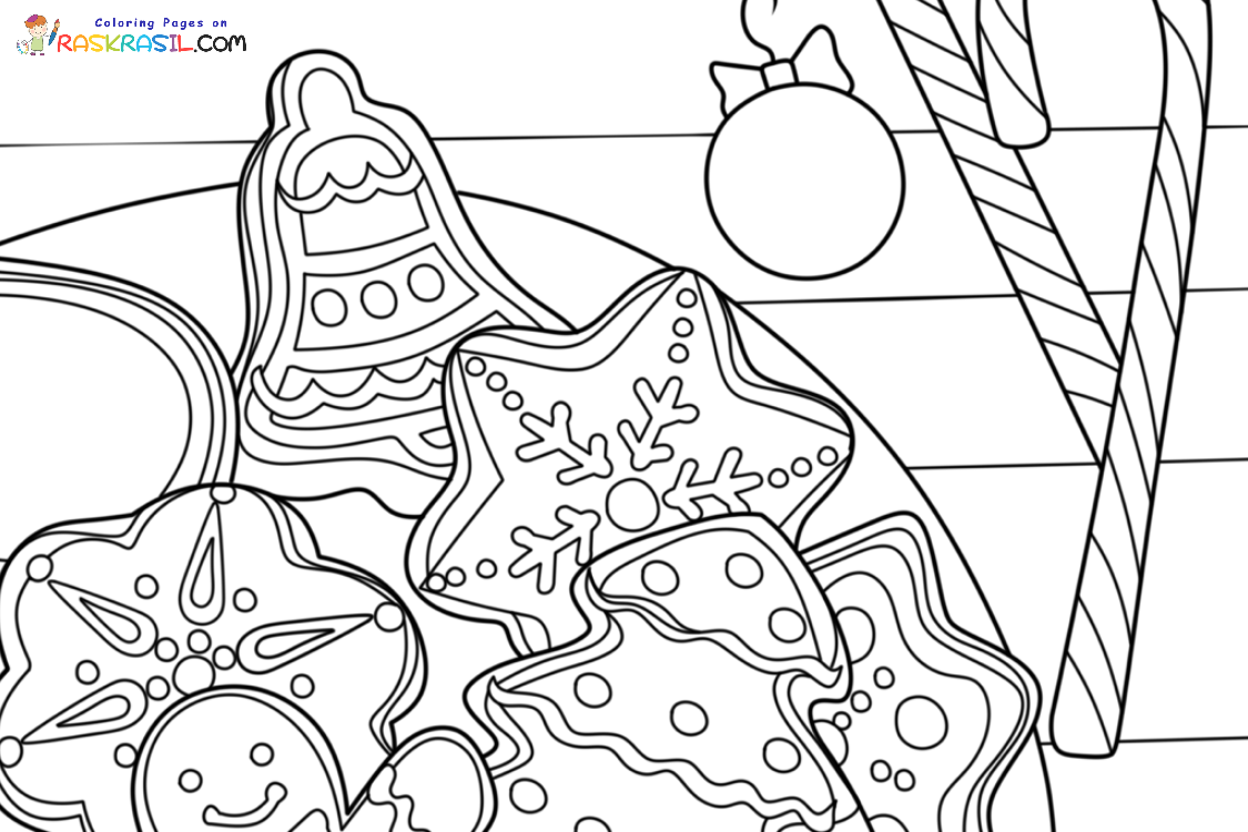 Raskrasil.com-Coloring-Page-Candy-Cane-and-Gingerbread