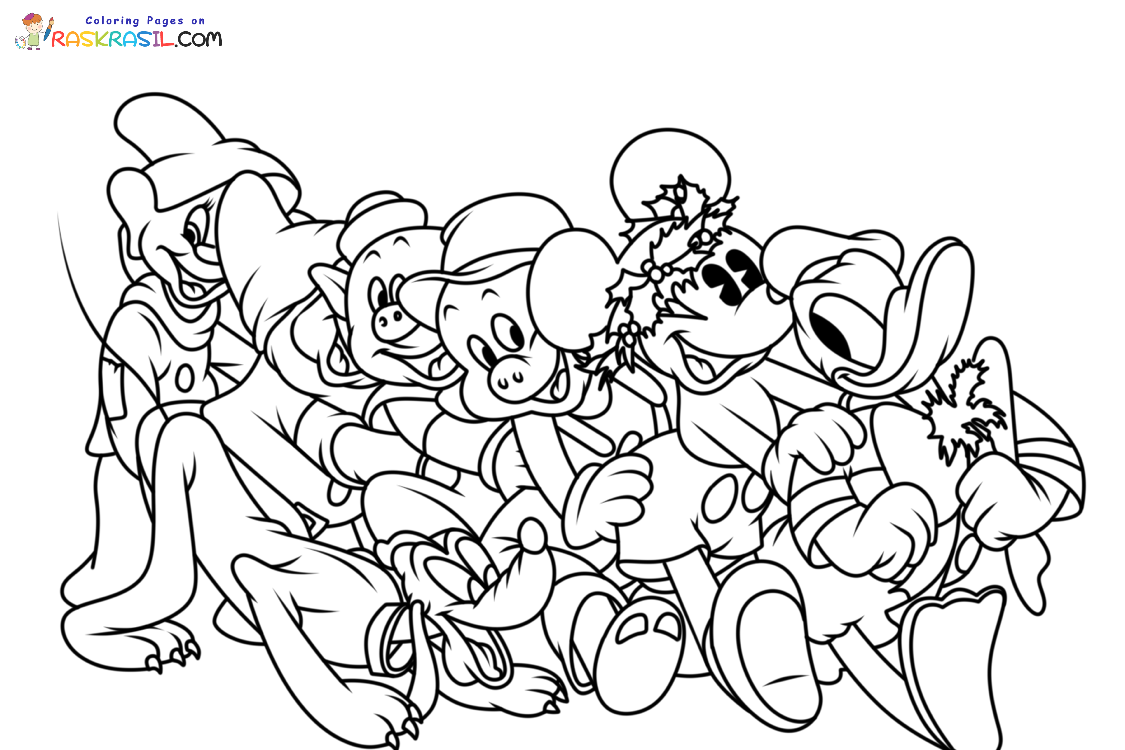 Raskrasil.com-Disney-Christmas-Coloring-Pages-2