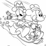 Raskrasil.com-Disney-Christmas-Coloring-Pages-Mickey-Mouse-and-Donald-Duck