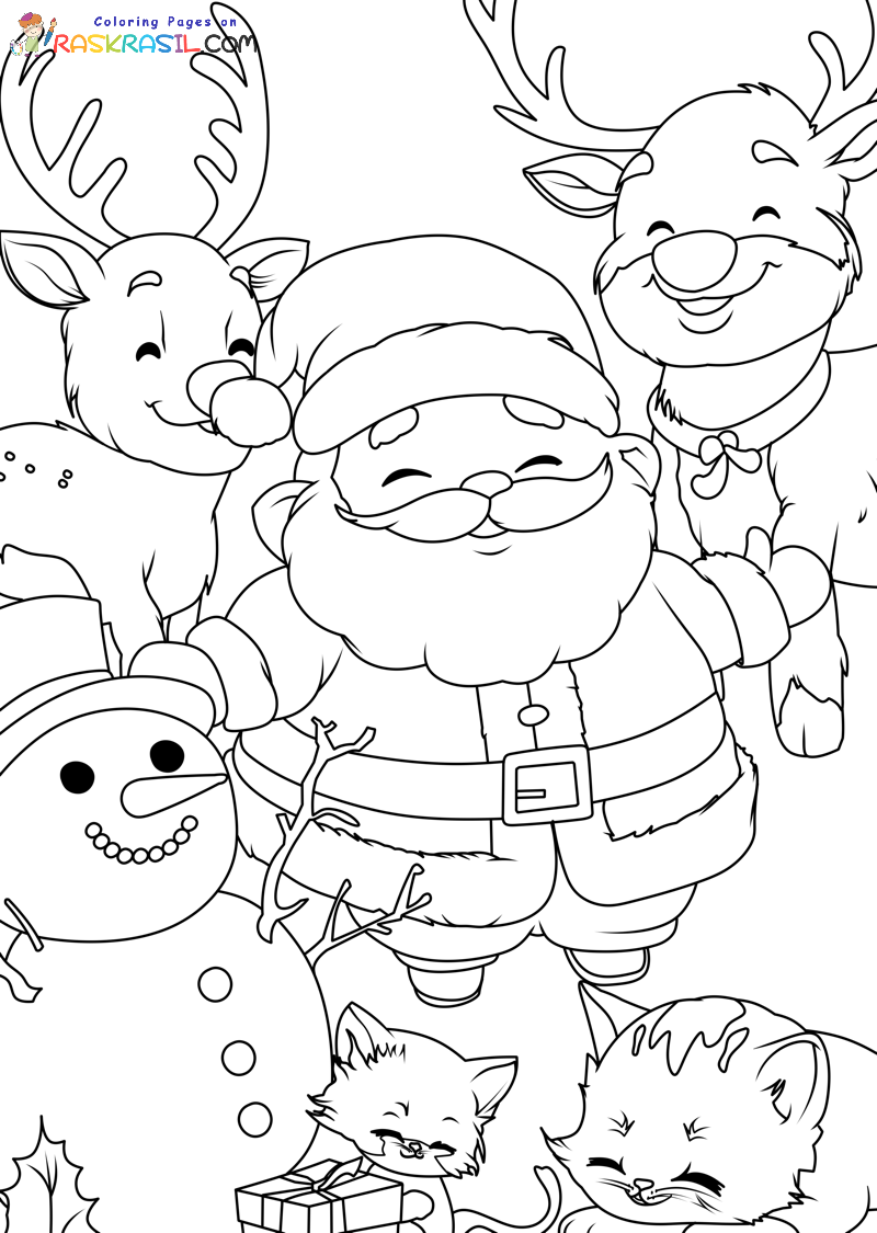 Raskrasil.com-Santa-and-Reindeer-Coloring-Pages-3