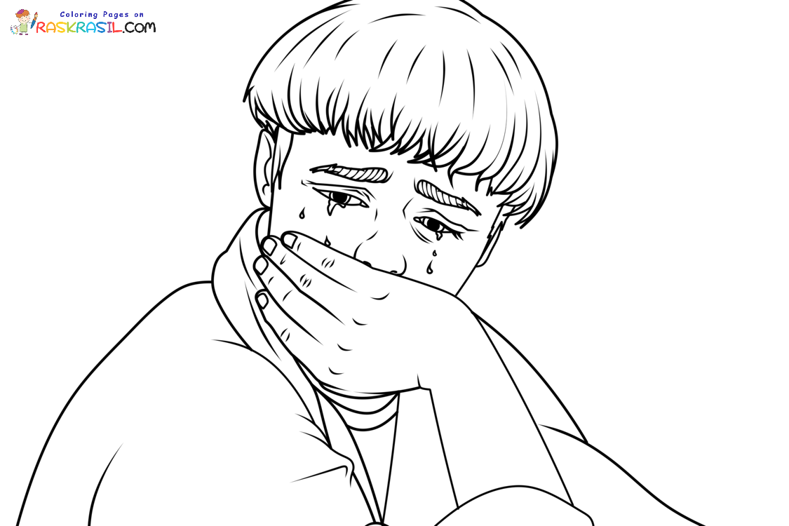 Raskrasil.com-Stranger-Things-Coloring-Pages-Sad-Will