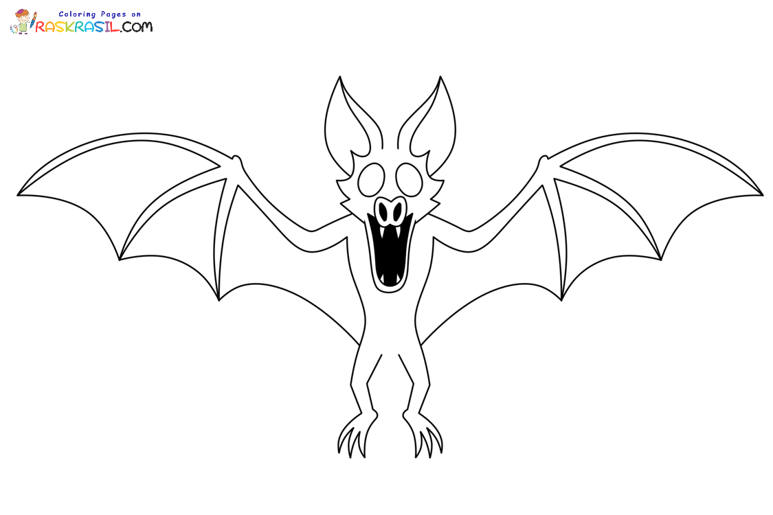 Raskrasil.com-Coloring-Page-99-Nights-in-the-Forest-The-Bat-1